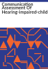 Communication_assessment_of_hearing-impaired-children