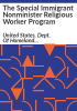 The_special_immigrant_nonminister_religious_worker_program