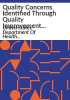Quality_concerns_identified_through_quality_improvement_organization_medical_record_reviews