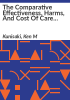 The_comparative_effectiveness__harms__and_cost_of_care_models_for_the_evaluation_and_treatment_of_obstructive_sleep_apnea__OSA_