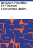 Research_Priorities_for_Tropical_Ecosystems_Under_Climate_Change_Workshop_report