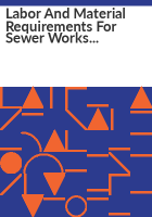 Labor_and_material_requirements_for_sewer_works_construction